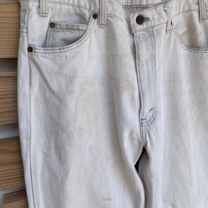 【Levi’s】White Denim pants USA 古着 ホワイトデニム | Vintage.City 빈티지숍, 빈티지 코디 정보