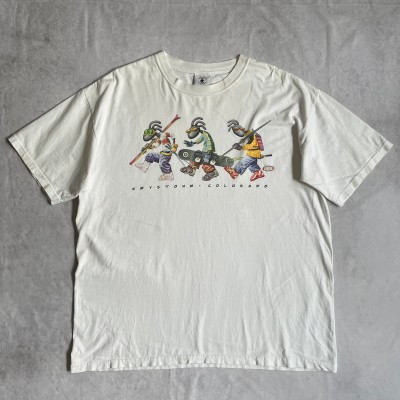 00s "THE DUCK COMPANY" printed T-shirt | Vintage.City ヴィンテージ 古着