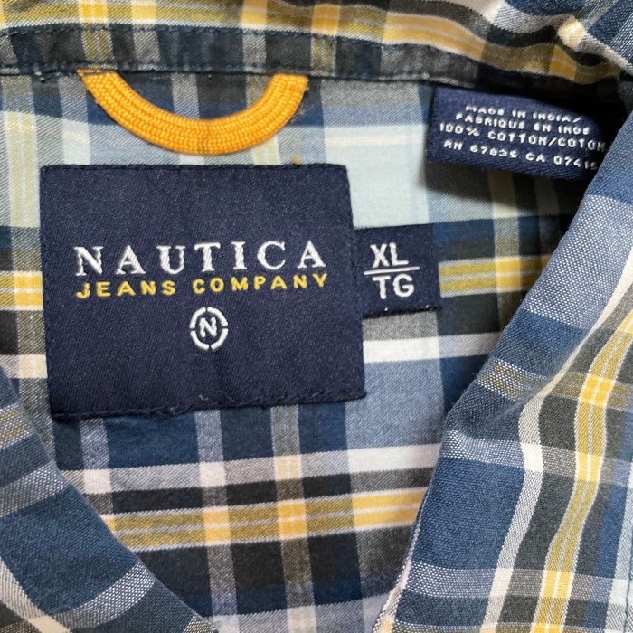 NAUTICA/ チェックシャツ/ 半袖/ ストリート/ ノーティカ/ | Vintage.City 古着屋、古着コーデ情報を発信