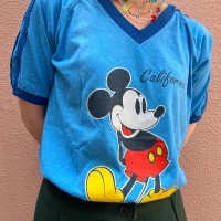 velva sheen micky print tee made in USA | Vintage.City 古着屋、古着コーデ情報を発信