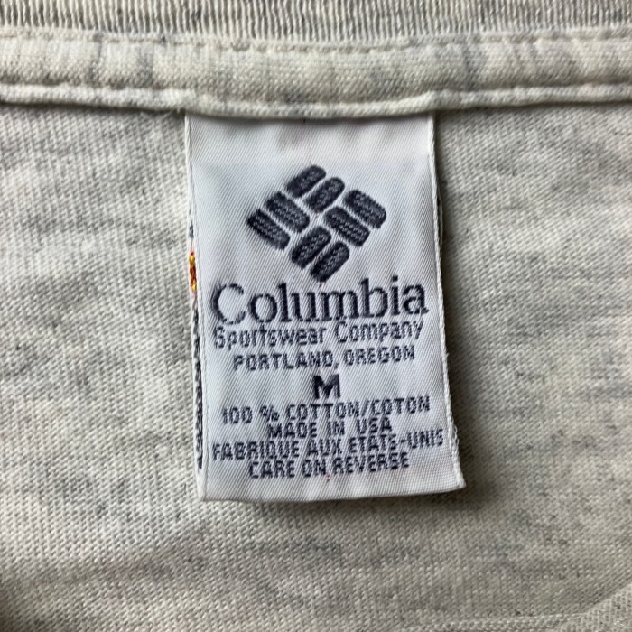 コロンビア ボーダー ボタン シャツ 半袖 ロゴ アウトドア ピンク USA