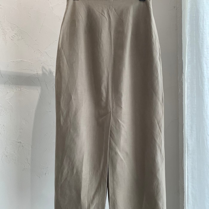 linen tight skirt | Vintage.City 古着屋、古着コーデ情報を発信