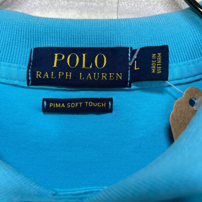 POLO  RALPH LAUREN   半袖ポロシャツ　L   刺繍 | Vintage.City 빈티지숍, 빈티지 코디 정보