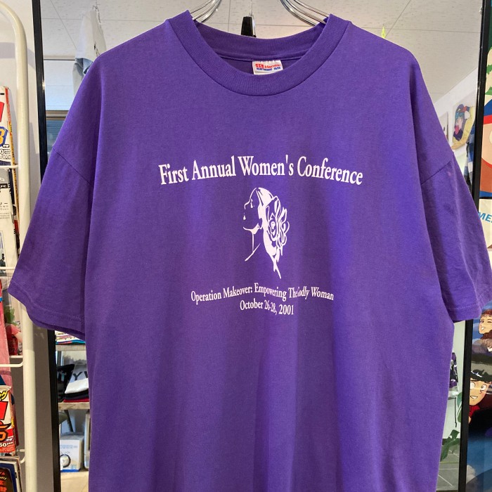 90's Women's Conference  Tシャツ  (SIZE XL) | Vintage.City 빈티지숍, 빈티지 코디 정보