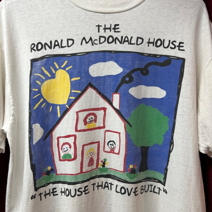 90s THE RONALD McDONALD HOUSE Tee | Vintage.City 古着屋、古着コーデ情報を発信