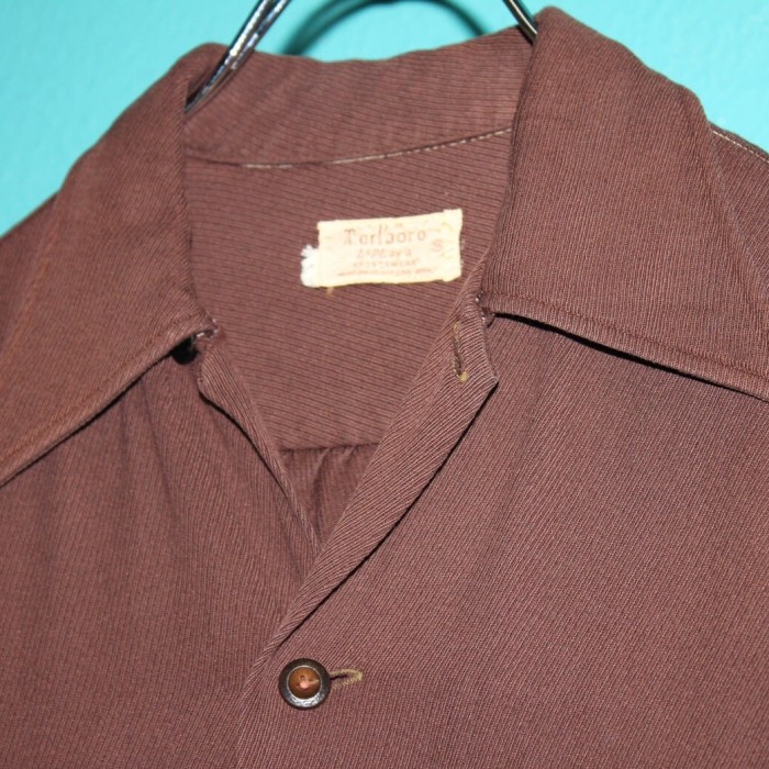 40s marlboro Rayon×Wool Gabardine Shirt | Vintage.City Vintage Shops, Vintage Fashion Trends