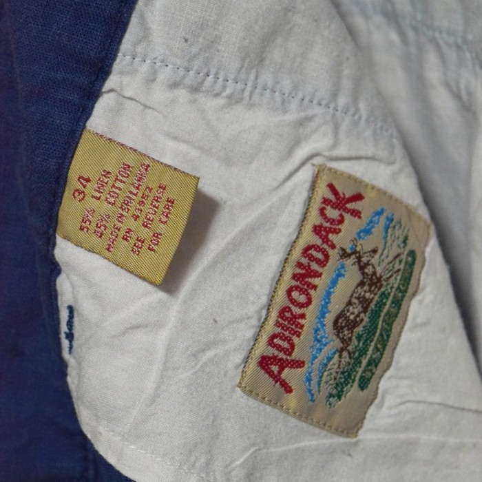 90s linen x cotton shorts | Vintage.City 古着屋、古着コーデ情報を発信