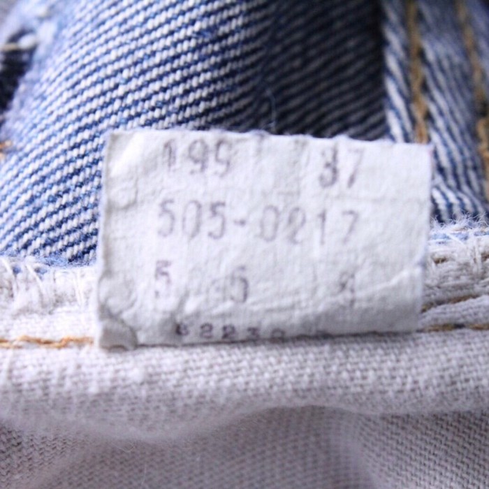 60s (1969) Levis 505 Denim Pants "BIG E" | Vintage.City 古着屋、古着コーデ情報を発信