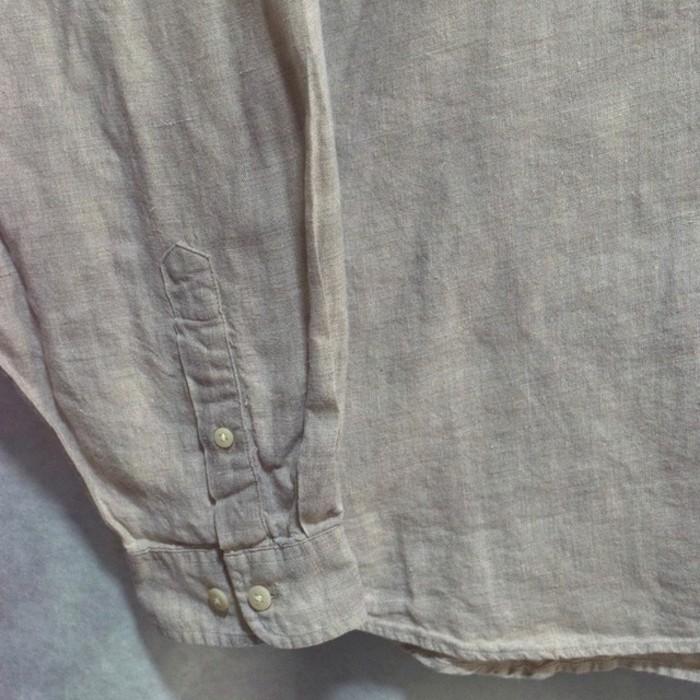 90s structure linen shirts | Vintage.City 古着屋、古着コーデ情報を発信