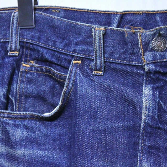 ~70s Levis "BIG E" Denim Pants "Orenge Tab" | Vintage.City 古着屋、古着コーデ情報を発信