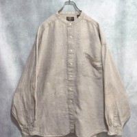 90s structure linen shirts | Vintage.City ヴィンテージ 古着