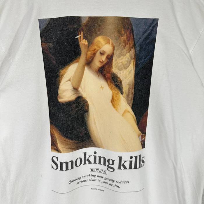 FR2 エフアールツー Tシャツ XL バックロゴ 絵画 ワンポイントロゴ