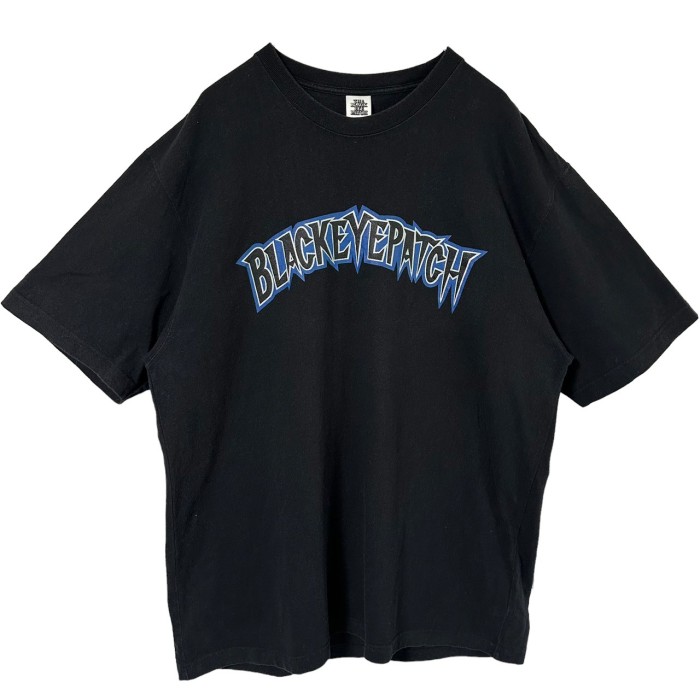 Black eye Patch Tシャツ XL センターロゴ アーチロゴ | Vintage.City 古着屋、古着コーデ情報を発信