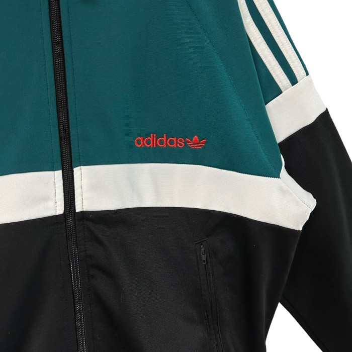 adidas アディダス トラックジャケット 刺繍ロゴ ワンポイントロゴ | Vintage.City 古着屋、古着コーデ情報を発信