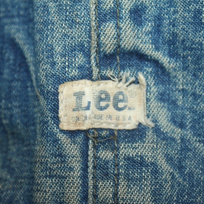 70s 中期 Lee "91-J" Denim Coverall USA製 | Vintage.City 古着屋、古着コーデ情報を発信