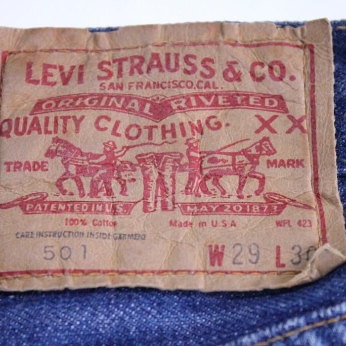 70s (1977) Levis 501 66前期 Denim Pants | Vintage.City 古着屋、古着コーデ情報を発信