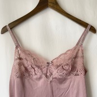 dusty pink cami onepiece | Vintage.City 古着屋、古着コーデ情報を発信