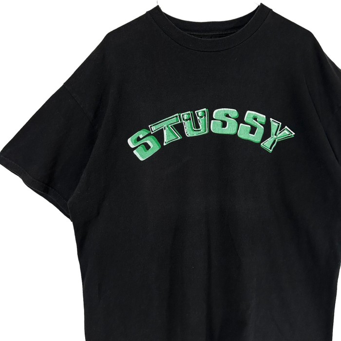 stussy ステューシー Tシャツ XL センターロゴ プリント 90s US