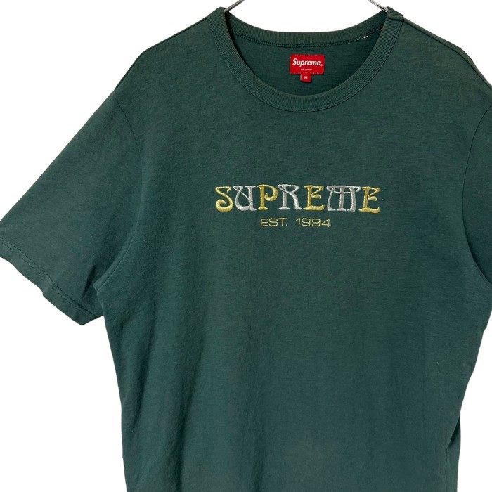 supreme シュプリーム Tシャツ センターロゴ 刺繍ロゴ | Vintage.City 빈티지숍, 빈티지 코디 정보