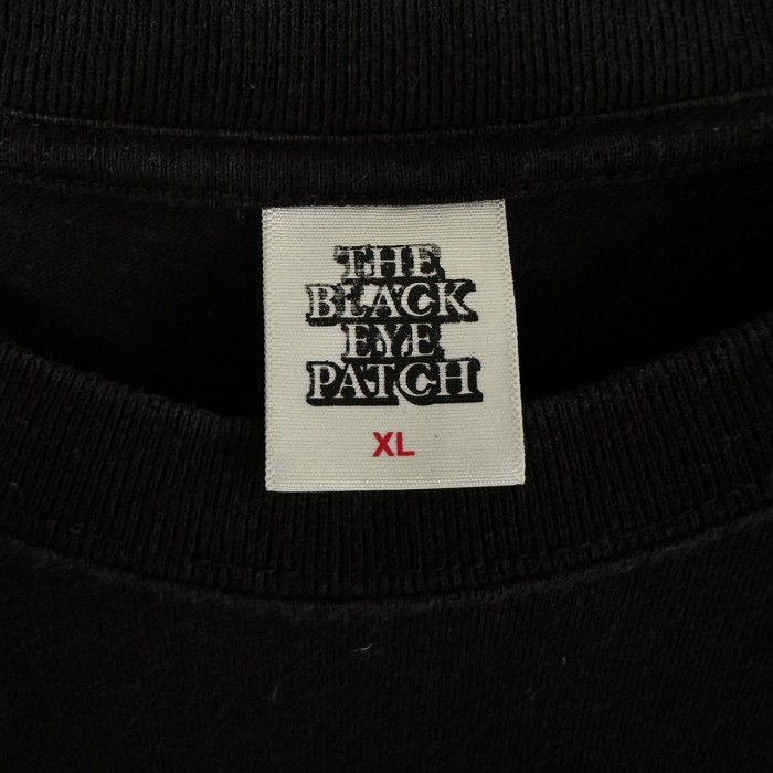Black eye Patch Tシャツ XL センターロゴ アーチロゴ | Vintage.City 古着屋、古着コーデ情報を発信