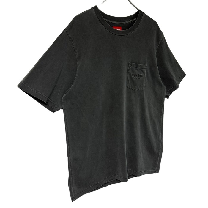 supreme シュプリーム Tシャツ L 刺繍ロゴ ワンポイントロゴ ポケット | Vintage.City 빈티지숍, 빈티지 코디 정보