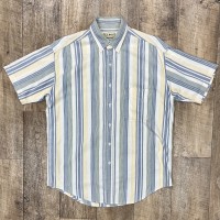 90'S LL Bean コットン 半袖 BDシャツ マルチストライプ | Vintage.City 古着屋、古着コーデ情報を発信