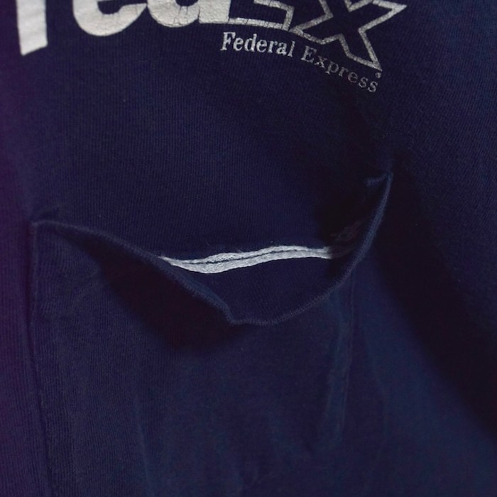 old " FedEx " cotton printed pocket t-shirts | Vintage.City 빈티지숍, 빈티지 코디 정보