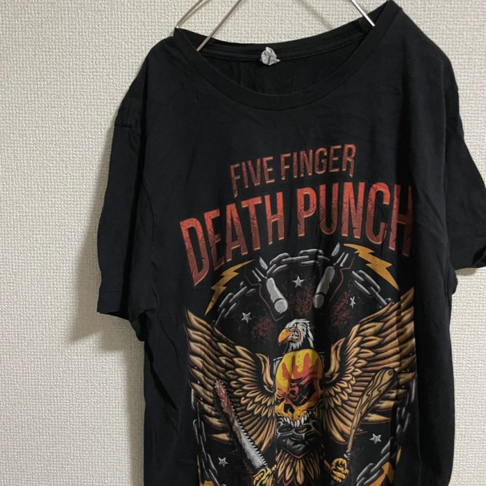 ●516【美品】US 古着 Death Punch スカル Tシャツ 半袖 | Vintage.City 古着屋、古着コーデ情報を発信
