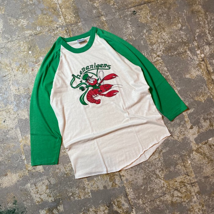 80s Hanes ヘインズ ラグランtシャツ USA製 グリーン | Vintage.City 古着屋、古着コーデ情報を発信