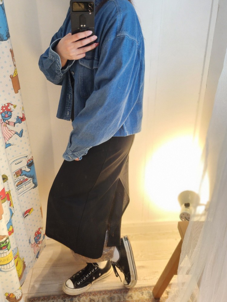 Carharttデニムシャツを、リメイクしちゃいました | Check out vintage snap at Vintage.City