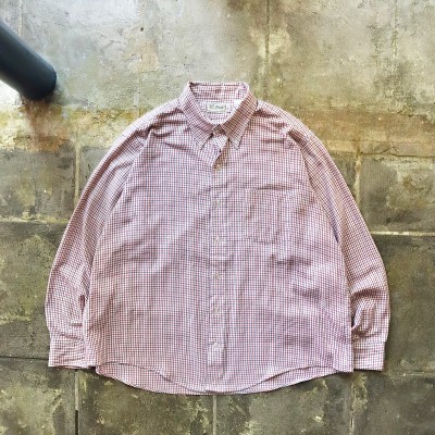 USED 80s L.L.Bean l/s flannel shirt | Vintage.City ヴィンテージ 古着