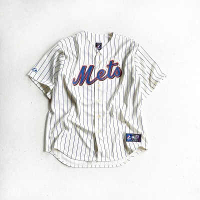 00s New York Mets Baseball shirt Majestic 【XL】 | Vintage.City ヴィンテージ 古着