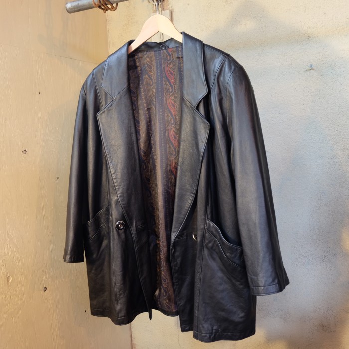 KOREA製　vintage　leatherjacket | Vintage.City 古着屋、古着コーデ情報を発信