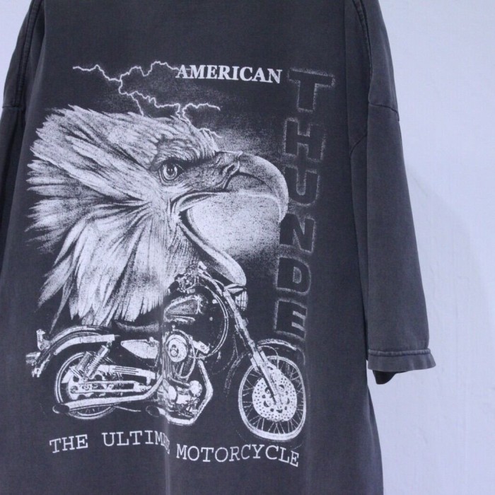 90s~00s Motorcycle 両面 Print Tee | Vintage.City 古着屋、古着コーデ情報を発信