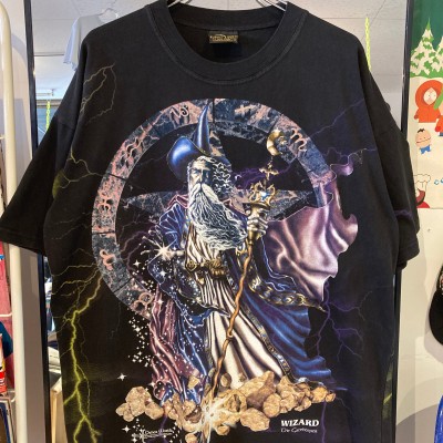 90's wizard Tシャツ  (SIZE XL) | Vintage.City ヴィンテージ 古着