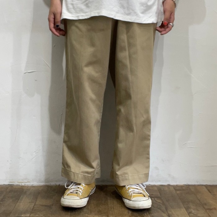 60s " us military " all cotton chino cloth pants | Vintage.City 古着屋、古着コーデ情報を発信