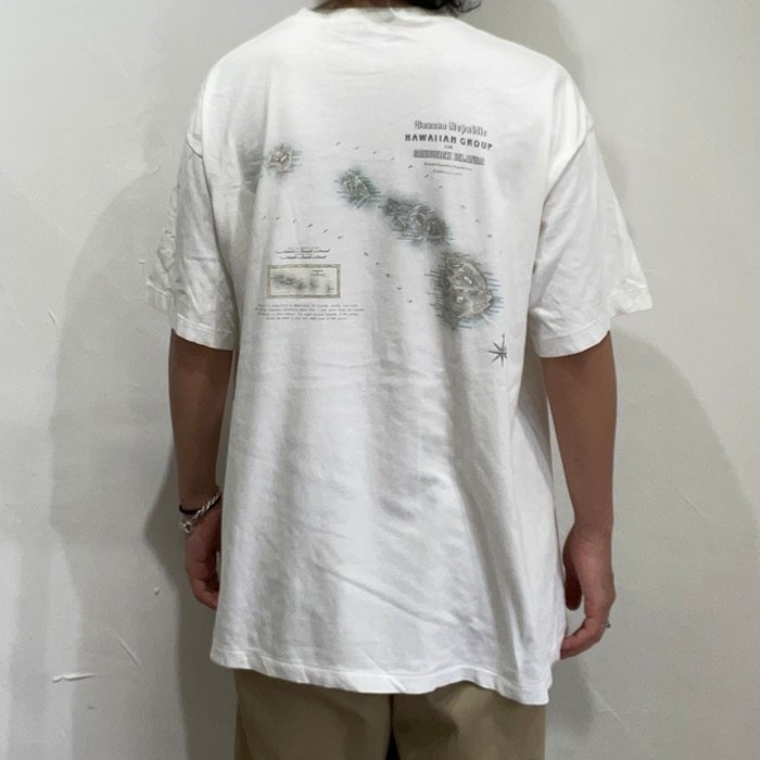 90s " banana republic " cotton printed t-shirts | Vintage.City 古着屋、古着コーデ情報を発信