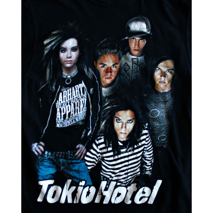 Vintage “Tokio Hotel” Rock Tshirt | Vintage.City 古着屋、古着コーデ情報を発信