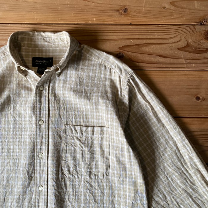 eddie bauer l/s check shirts | Vintage.City 빈티지숍, 빈티지 코디 정보