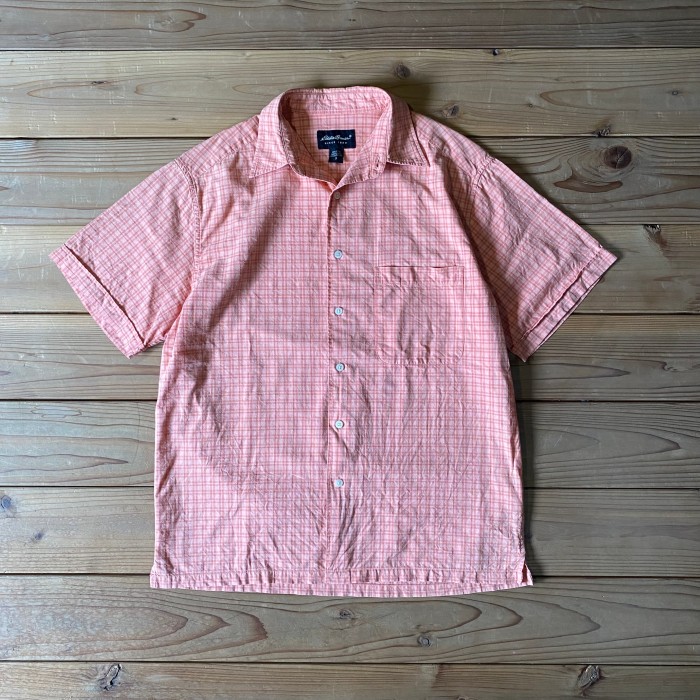 eddie bauer check square shirts | Vintage.City 빈티지숍, 빈티지 코디 정보