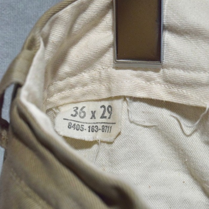 60s " us military " all cotton chino cloth pants | Vintage.City 빈티지숍, 빈티지 코디 정보