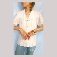80sCapeCollarBlouse | Vintage.City ヴィンテージ 古着