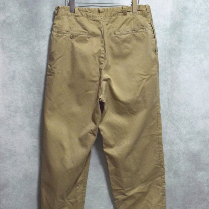 60s " us military " all cotton chino cloth pants | Vintage.City 古着屋、古着コーデ情報を発信