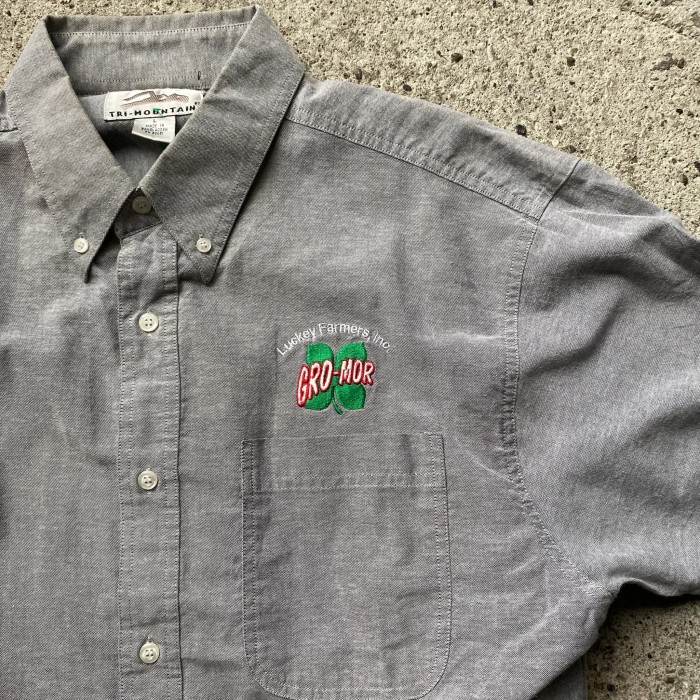 コットン　刺繍　半袖シャツ | Vintage.City 古着屋、古着コーデ情報を発信