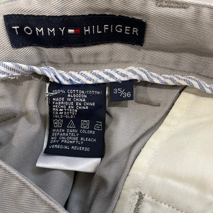 トミー　チノパン　ビッグサイズ　TOMMY HILFIGER | Vintage.City 古着屋、古着コーデ情報を発信