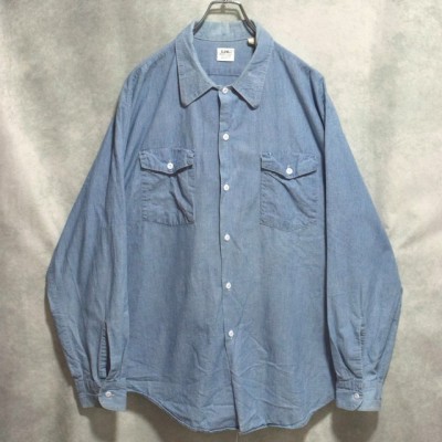 60〜70s " Lee " all cotton chambray shirts | Vintage.City ヴィンテージ 古着
