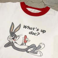 "Looney Tunes"キャラクターリンガーTシャツ | Vintage.City ヴィンテージ 古着