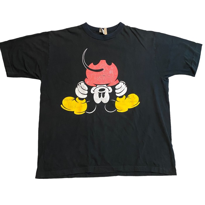 ビンテージ 90年代 ミッキーマウス Tシャツ XL ブラック | Vintage.City 古着屋、古着コーデ情報を発信