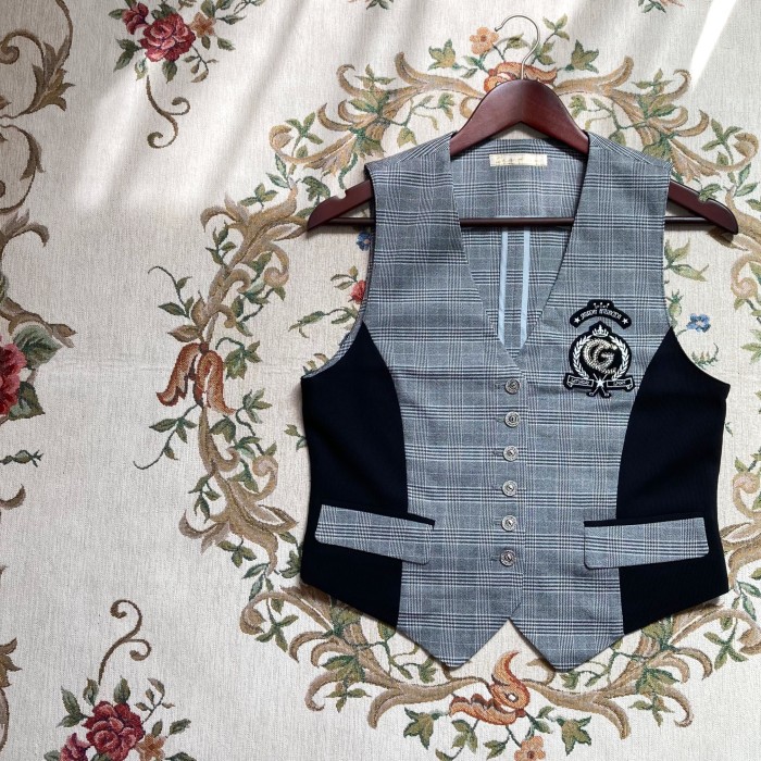 JAPAN vintage retro vest | Vintage.City 古着屋、古着コーデ情報を発信