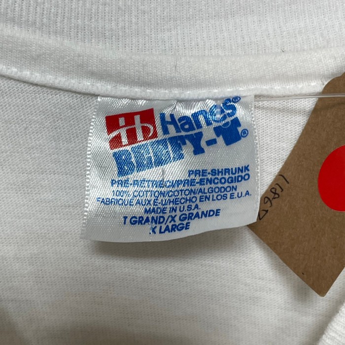 【90's】【Made in USA】Hanes   半袖Tシャツ　XL   コットン100%   プリント　Vintage | Vintage.City 古着屋、古着コーデ情報を発信